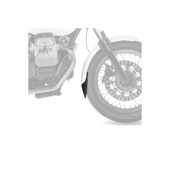 Επέκταση μπροστινού φτερού, μαύρη, PUIG 22977N MOTO GUZZI: 750 CLASSIC 1991 / 1999-2004, NEVADA 750 1991-2011, V7 CAFE 2014-17