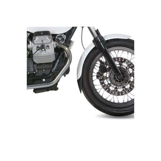 Επέκταση μπροστινού φτερού, μαύρη, PUIG 22977N MOTO GUZZI: 750 CLASSIC 1991 / 1999-2004, NEVADA 750 1991-2011, V7 CAFE 2014-17