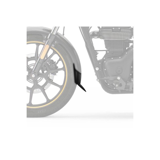 Επέκταση μπροστινού φτερού, μαύρη, PUIG 22980N ROYAL ENFIELD: METEOR 350 2021- Επέκταση μπροστινού φτερού, μαύρη, PUIG 22980N ROYAL ENFIELD: METEOR 350 2021-