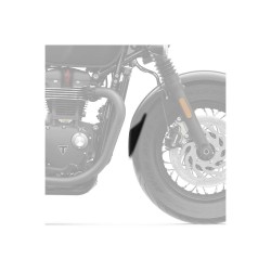 Επέκταση μπροστινού φτερού, μαύρη, PUIG 22983N TRIUMPH: BONNEVILLE BOBBER 2017-