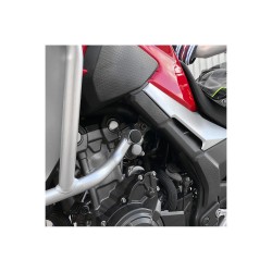 Τάπες πλαισίου, μαύρες, PUIG 22987N HONDA: CB500X 2019-24
