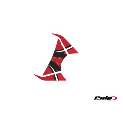 Προστατευτικό τιμονιού Radikal, κόκκινο, PUIG 2812R DUCATI: PANIGALE V4 2018-19, PANIGALE V4S 2018-19