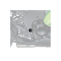 Τάπες πλαισίου, μαύρες, PUIG 3509N KAWASAKI: NINJA 1000 SX 2020-24, NINJA 1100 SX 2025-, VERSYS 1000 2012-24