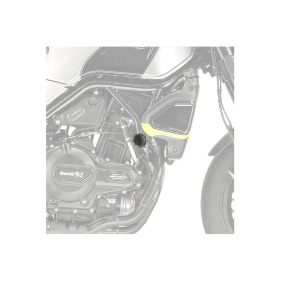 Τάπες πλαισίου, μαύρες, PUIG 3520N BENELLI: LEONCINO 500 2016- Τάπες πλαισίου, μαύρες, PUIG 3520N BENELLI: LEONCINO 500 2016-