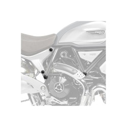 Τάπες πλαισίου, μαύρες, PUIG 3522N DUCATI: SCRAMBLER 1100 2018-20