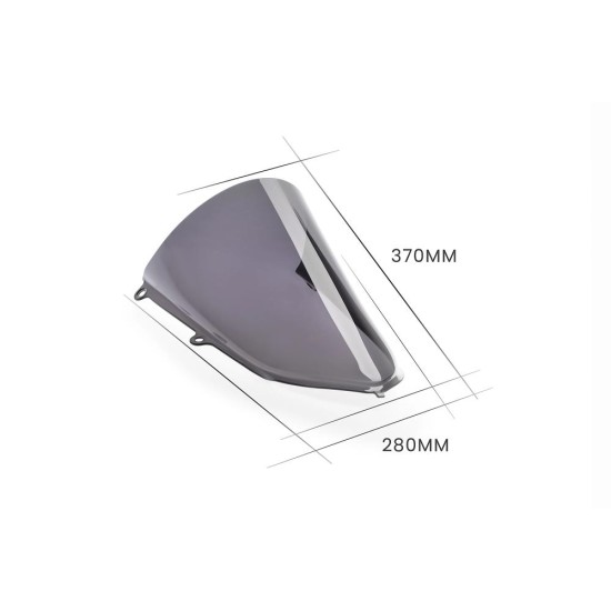 R-Racer Ζελατίνα Σκούρο Φιμέ PUIG 3633F YAMAHA: YZF-R6 2017-, YZF-R7 2022- R-Racer Ζελατίνα Σκούρο Φιμέ PUIG 3633F YAMAHA: YZF-R6 2017-, YZF-R7 2022-