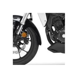 Επέκταση μπροστινού φτερού, μαύρη, PUIG 3678N HONDA: CB125R NEO SPORTS CAFE 2018-, CB300R NEO SPORTS CAFE 2018-