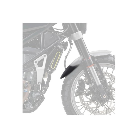 Επέκταση μπροστινού φτερού, μαύρη, PUIG 3681N HUSQVARNA: SVARTPILEN 125 2021-25, SVARTPILEN 401 2018-25, VITPILEN 125 2024-