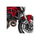 Επέκταση μπροστινού φτερού, μαύρη, PUIG 3897N DUCATI: MONSTER 1200 2014-20, MONSTER 821 2014-20, MONSTER 937 2021-25