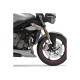 Επέκταση μπροστινού φτερού, μαύρη, PUIG 3898N TRIUMPH: SPEED TRIPLE 1050 RS 2018-20, SPEED TRIPLE 1050 S 2019-20, STREET TRIPLE 765 R 2017-