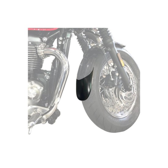 Επέκταση μπροστινού φτερού, μαύρη, PUIG 3899N TRIUMPH: BONNEVILLE SPEEDMASTER 2018-, SPEEDMASTER 2018-20
