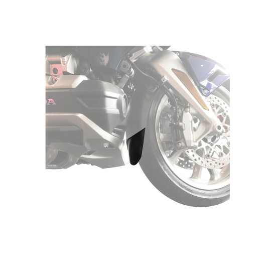 Επέκταση μπροστινού φτερού, μαύρη, PUIG 3900N HONDA: GL1800 GOLD WING 2018-21 / 2025-