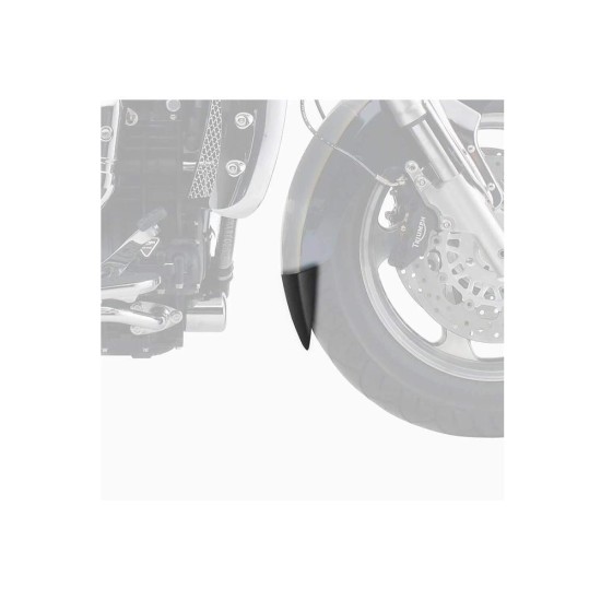 Επέκταση μπροστινού φτερού, μαύρη, PUIG 3902N TRIUMPH: ROCKET III CLASSIC 2006-09