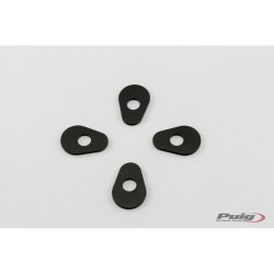 Σετ στηριγμάτων πινακίδας φλας, μαύρο, PUIG 3960N YAMAHA: MT-03 2020-, MT-07 2018-, MT-09 2017-23 Σετ στηριγμάτων πινακίδας φλας, μαύρο, PUIG 3960N YAMAHA: MT-03 2020-, MT-07 2018-, MT-09 2017-23