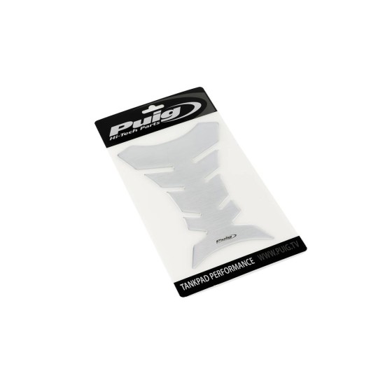 Tank Pads για μπλούζες αγώνων, ασημί, PUIG 4051P Tank Pads για μπλούζες αγώνων, ασημί, PUIG 4051P