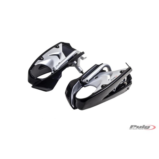 Spoiler κινητήρα, μαύρος, PUIG 4420N BMW: R1200S 2006-08