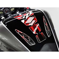 Tank Pads για ρεζερβουάρ «Wings» κόκκινα PUIG 4723R YAMAHA: YZF 1000 R THUNDERACE 1996-2002, YZF 600 R THUNDERCAT 1996-2002, YZF 750 R 1993-98