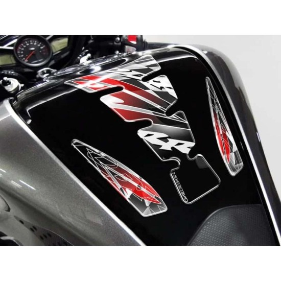 Tank Pads για ρεζερβουάρ, ασημί, PUIG 4784P HONDA: CBR 1000 F DUAL 1994-99, CBR 1000 RR ABS FIREBLADE 2009-11, CBR1000F 1988-99