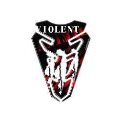 Violent Tank Pad Κόκκινο PUIG 5519R Violent Tank Pad Κόκκινο PUIG 5519R