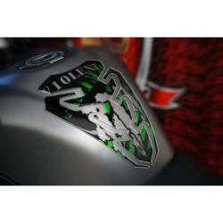 Βίαια Tank Pads για δεξαμενές, πράσινα, PUIG 5519V