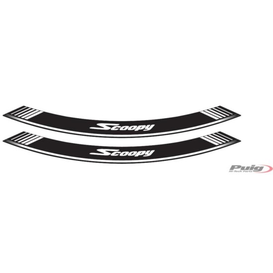 Ειδικές λωρίδες καμάρας Λευκές PUIG 5559B HONDA: SCOOPY SH50 1984-2003, SH 50 SCOOPY 1985-2023 Ειδικές λωρίδες καμάρας Λευκές PUIG 5559B HONDA: SCOOPY SH50 1984-2003, SH 50 SCOOPY 1985-2023