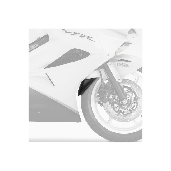 Επέκταση μπροστινού φτερού, μαύρη, PUIG 5803N HONDA: CBR600F 1999-2004, VFR800 2002-12 Επέκταση μπροστινού φτερού, μαύρη, PUIG 5803N HONDA: CBR600F 1999-2004, VFR800 2002-12