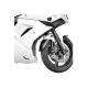 Επέκταση μπροστινού φτερού, μαύρη, PUIG 6165N SUZUKI: SV650N 2003-06, SV650S 2003-06 Επέκταση μπροστινού φτερού, μαύρη, PUIG 6165N SUZUKI: SV650N 2003-06, SV650S 2003-06