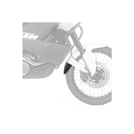 Επέκταση μπροστινού φτερού, μαύρη, PUIG 6169N KTM: 990 ADVENTURE 2006-13 Επέκταση μπροστινού φτερού, μαύρη, PUIG 6169N KTM: 990 ADVENTURE 2006-13
