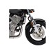 Επέκταση μπροστινού φτερού, μαύρη, PUIG 6171N HONDA: CB600F HORNET 1998-2004, CB900F HORNET 2002-05