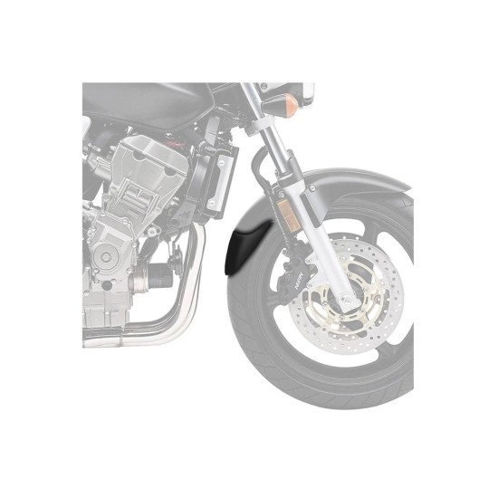 Επέκταση μπροστινού φτερού, μαύρη, PUIG 6171N HONDA: CB600F HORNET 1998-2004, CB900F HORNET 2002-05