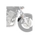 Επέκταση μπροστινού φτερού, μαύρη, PUIG 6171N HONDA: CB600F HORNET 1998-2004, CB900F HORNET 2002-05