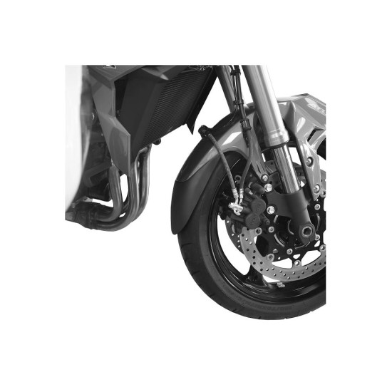 Επέκταση μπροστινού φτερού, μαύρη, PUIG 6176N SUZUKI: GSR750 2011-16 Επέκταση μπροστινού φτερού, μαύρη, PUIG 6176N SUZUKI: GSR750 2011-16