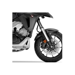 Επέκταση μπροστινού φτερού, μαύρη, PUIG 6179N HONDA: CROSSRUNNER 2011-14