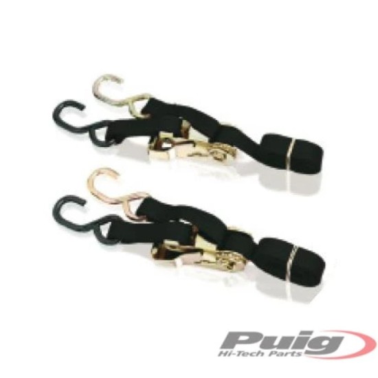 Σετ ιμάντων PUIG, μαύρο 6274N