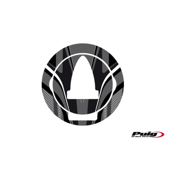 Καλύμματα καπακιών ρεζερβουάρ Radikal, γκρι, PUIG 6296U APRILIA: CAPONORD 1200 2013-17, DORSODURO 1200 2011-16, DORSODURO 750 2008-16 Καλύμματα καπακιών ρεζερβουάρ Radikal, γκρι, PUIG 6296U APRILIA: CAPONORD 1200 2013-17, DORSODURO 1200 2011-16, DORSODURO 750 2008-16