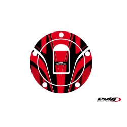 Κάλυμμα καπακιού ρεζερβουάρ Radikal, κόκκινο, PUIG 6310R KAWASAKI: ELIMINATOR 125 1998-2005, EN500 1990-2003, ER-5 TWISTER 1997-2005 Κάλυμμα καπακιού ρεζερβουάρ Radikal, κόκκινο, PUIG 6310R KAWASAKI: ELIMINATOR 125 1998-2005, EN500 1990-2003, ER-5 TWISTER 1997-2005