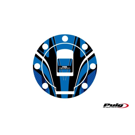 Κάλυμμα καπακιού ρεζερβουάρ Radikal, μπλε, PUIG 6322A YAMAHA: FZ750 1987-94, FZR1000 1987-88, FZR600R 1994-96 Κάλυμμα καπακιού ρεζερβουάρ Radikal, μπλε, PUIG 6322A YAMAHA: FZ750 1987-94, FZR1000 1987-88, FZR600R 1994-96