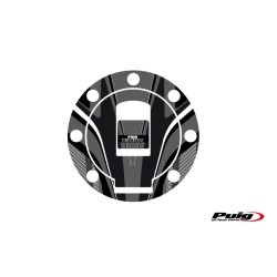 Καλύμματα καπακιών ρεζερβουάρ Radikal, γκρι, PUIG 6322U YAMAHA: FZ750 1987-94, FZR1000 1987-88, FZR600R 1994-96