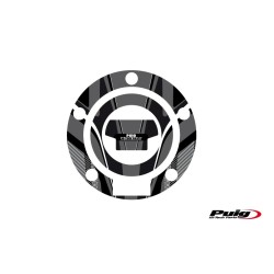 Καλύμματα καπακιών ρεζερβουάρ Radikal, γκρι, PUIG 6324U YAMAHA: MT-07 2014-, MT-09 2017-23, MT-10 2016-