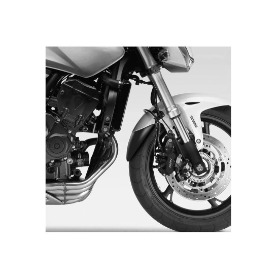 Επέκταση μπροστινού φτερού, μαύρη, PUIG 6426N HONDA: CB600F HORNET 2005-15, CBR600F 2011-13