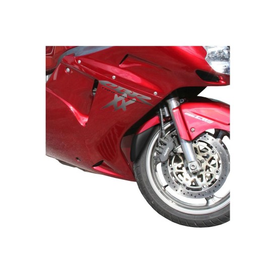 Επέκταση μπροστινού φτερού, μαύρη, PUIG 6432N HONDA: CBR1100XX BLACKBIRD 1997-2001 / 2003-07