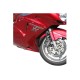 Επέκταση μπροστινού φτερού, μαύρη, PUIG 6432N HONDA: CBR1100XX BLACKBIRD 1997-2001 / 2003-07
