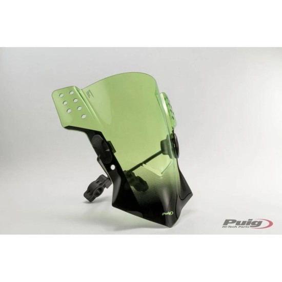 Ζελατίνα Rafale Green PUIG 6894V YAMAHA: MT-07 2014-24, MT-09 2013-16