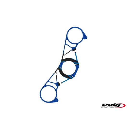 Προστατευτικό τιμονιού Radikal, μπλε, PUIG 6908A YAMAHA: YZF-R1 2009-11 Προστατευτικό τιμονιού Radikal, μπλε, PUIG 6908A YAMAHA: YZF-R1 2009-11