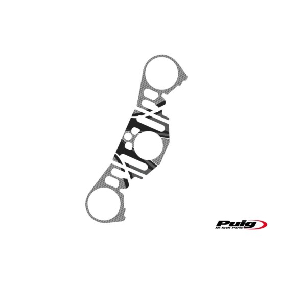 Προστατευτικό τιμονιού Radikal, γκρι, PUIG 6923U YAMAHA: YZF-R1 2012-14 Προστατευτικό τιμονιού Radikal, γκρι, PUIG 6923U YAMAHA: YZF-R1 2012-14
