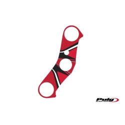 Προστατευτικό τιμονιού Radikal, κόκκινο, PUIG 6928R YAMAHA: YZF-R1 2007-08