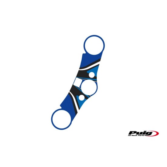 Προστατευτικό τιμονιού Radikal, μπλε, PUIG 6969A HONDA: CBR600RR 2007-16 Προστατευτικό τιμονιού Radikal, μπλε, PUIG 6969A HONDA: CBR600RR 2007-16