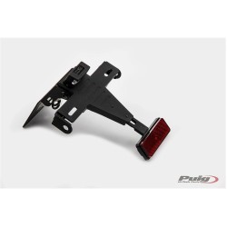 Βάσεις πινακίδων κυκλοφορίας PUIG, μαύρες 7100N HONDA: CB650F 2014-18 Βάσεις πινακίδων κυκλοφορίας PUIG, μαύρες 7100N HONDA: CB650F 2014-18