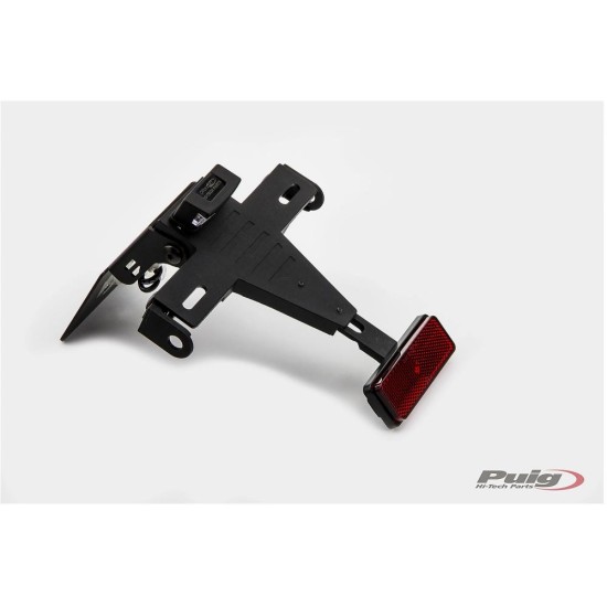 Βάσεις πινακίδων κυκλοφορίας PUIG, μαύρες 7100N HONDA: CB650F 2014-18 Βάσεις πινακίδων κυκλοφορίας PUIG, μαύρες 7100N HONDA: CB650F 2014-18