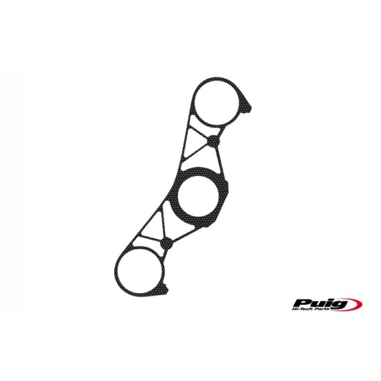 Νaked Yoke Protector, γκρι, PUIG 7375U YAMAHA: YZF-R1 2009-11 Νaked Yoke Protector, γκρι, PUIG 7375U YAMAHA: YZF-R1 2009-11